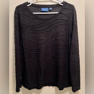 Brand: Simply Vera Wang, Style: ribbed-long sleeve